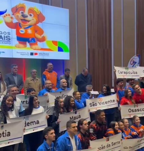 SÃO BERNARDO REALIZA CERIMÔNIA DE ABERTURA DA 67ª EDIÇÃO DOS JOGOS REGIONAIS E HOMENAGEIA EX-ATLETA DA CIDADE