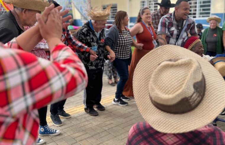 ARRAIÁ DO CENTRO DIA CELEBRA TRADIÇÕES E FORTALECE VÍNCULOS ENTRE IDOSOS EM SÃO BERNARDO