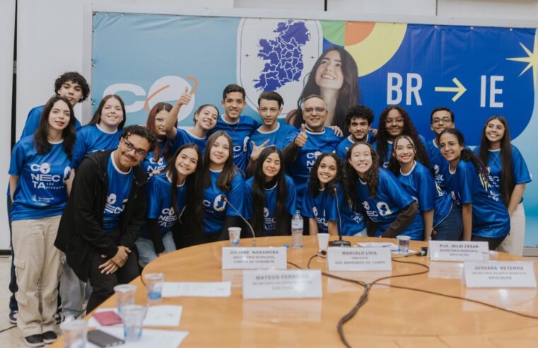 PRIMEIROS ALUNOS DO CONECTA SBC EMBARCAM PARA INTERCÂMBIO NA IRLANDA NESTA SEXTA