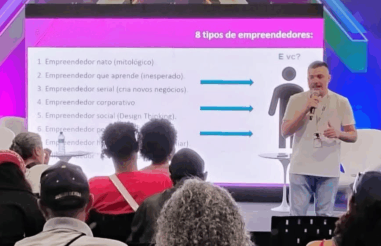 PROFESSOR DA ETEC DE SÃO CAETANO DO SUL PARTICIPA DA EXPO FAVELA 2025