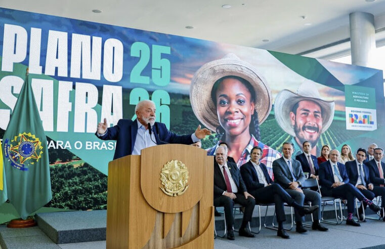 “QUEREMOS CONSOLIDAR O BRASIL COMO CELEIRO DO MUNDO”, DIZ LULA AO LANÇAR PLANO SAFRA 2025/2026