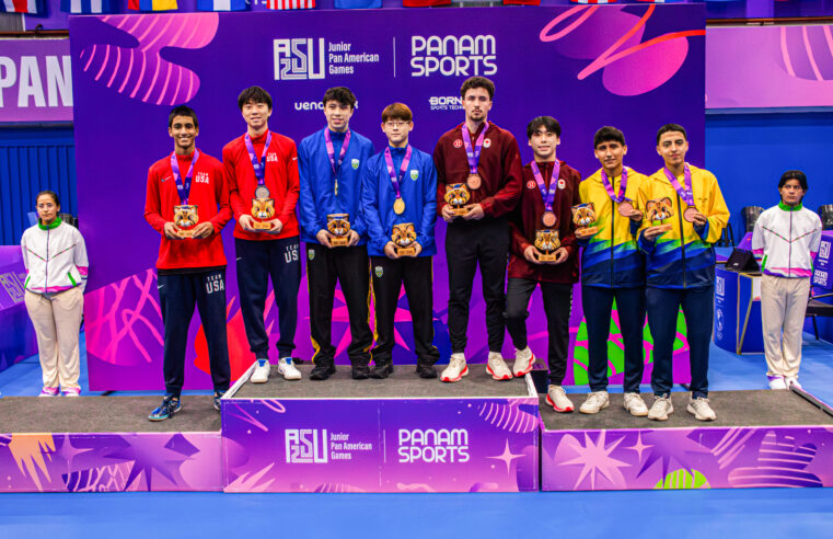 MESATENISTAS DE SÃO CAETANO CONQUISTAM MEDALHAS NO PAN-AMERICANO JÚNIOR DE ASSUNÇÃO