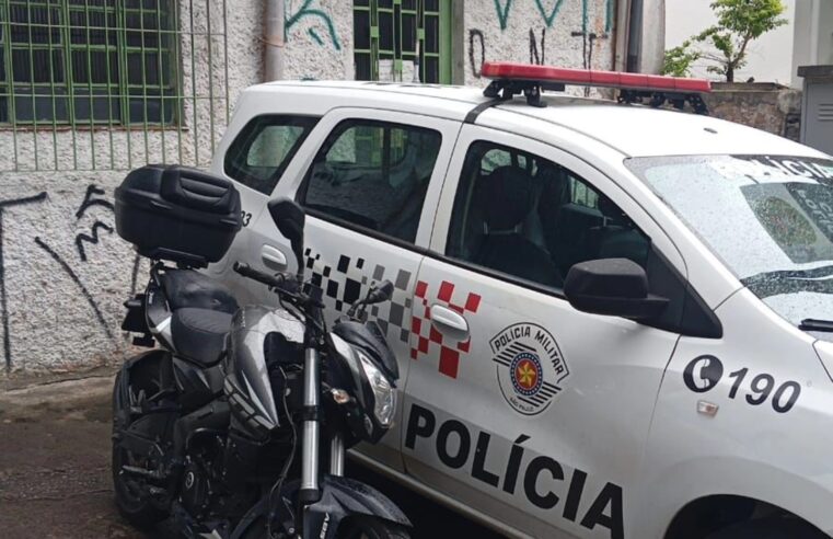 MENOR DE APENAS 13 ANOS É APREENDIDO APÓS FURTO DE MOTO NA RUA M.M.D.C., EM SÃO BERNARDO