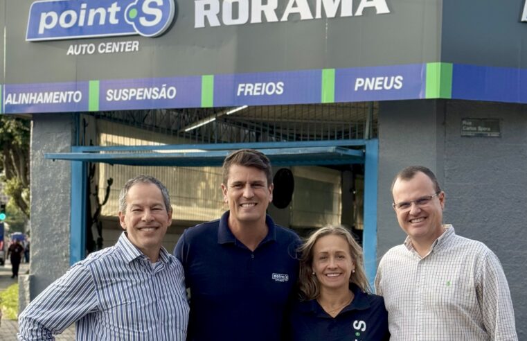 RORAMA PNEUS AGORA É POINT S: PARCERIA INTERNACIONAL FORTALECE PRESENÇA NO ABC PAULISTA