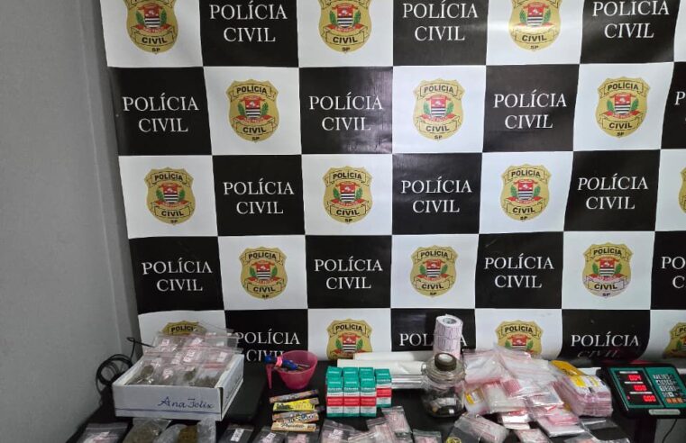POLÍCIA CIVIL DE SANTO ANDRÉ PRENDE TRAFICANTE QUE COMERCIALIZAVA BALINHAS DE GOMA COM LSD PELA INTERNET