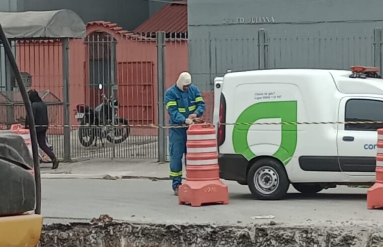VAZAMENTO DE GÁS ASSUSTA MORADORES DO JORDANÓPOLIS