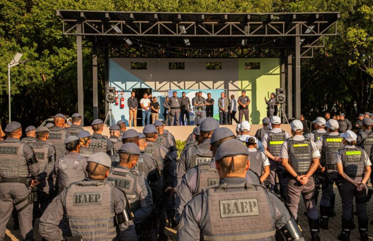 SÃO CAETANO REFORÇA LIDERANÇA EM SEGURANÇA PÚBLICA E RECEBE OPERAÇÃO IMPACTO FORÇA TOTAL DA PM