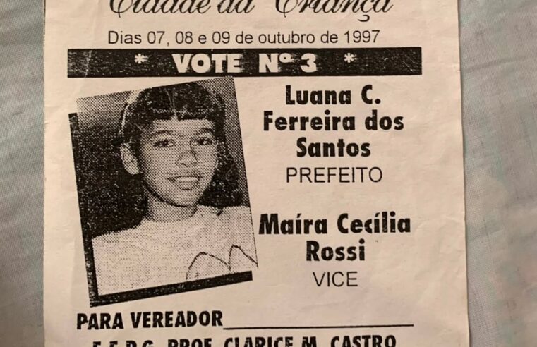HOJE NA ALEMANHA, EX-CANDIDATA A PREFEITO MIRIM EM 1997 RELEMBRA CONCURSO EM SÃO BERNARDO