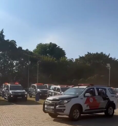SÃO CAETANO TEM AÇÃO POLICIAL COM 200 AGENTES E HELICÓPTERO ÁGUIA