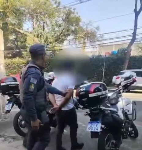 PROCURADO É PRESO E MOTO ADULTERADA É APREENDIDA NA AV. 31 DE MARÇO, EM SÃO BERNARDO