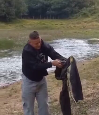 PESCADOR ENCONTRA JACARÉ NA BILLINGS