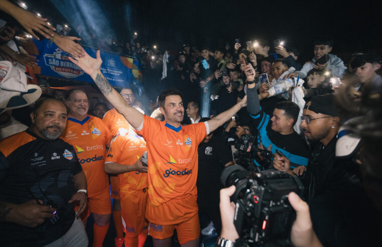 COM PRESENÇA DE FALCÃO E OUTROS CRAQUES, ABERTURA DA COPA SÃO BERNARDO REGISTRA MAIS DE 7.000 PESSOAS E EMOCIONA FÃS  