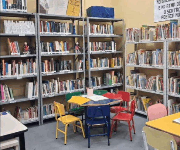 SALA DE LEITURA LUIZ RUFFATO, EM DIADEMA, PASSOU POR REVITALIZAÇÃO E ESTÁ PRONTA PARA RECEBER O PÚBLICO