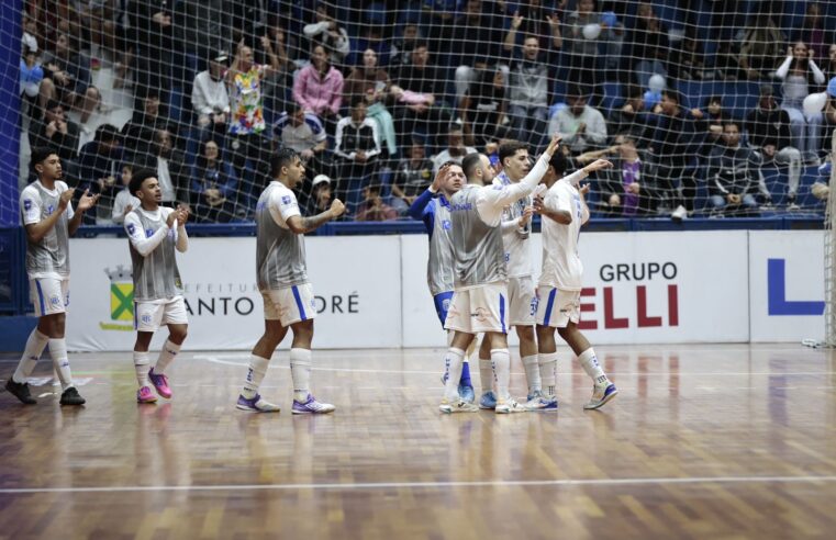 SANTO ANDRÉ E CORINTHIANS EMPATAM POR 2 A 2 NA LIGA NACIONAL DE FUTSAL
