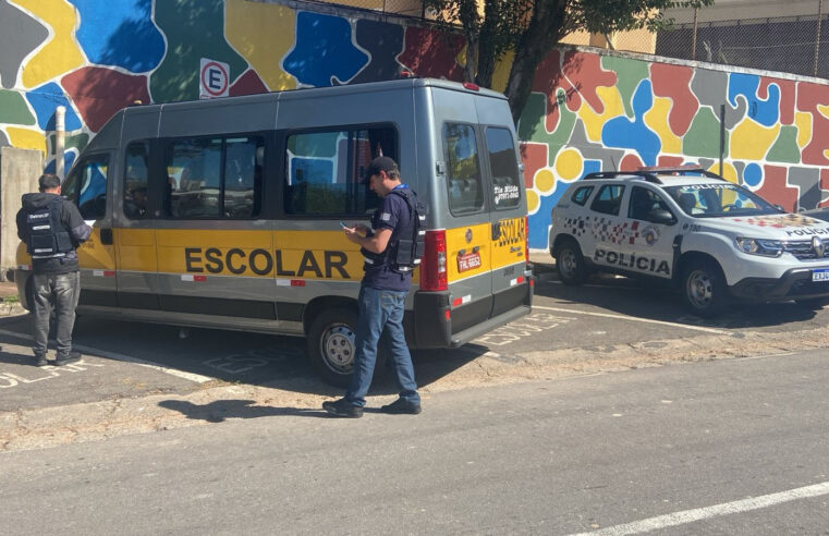DETRAN-SP REFORÇA FISCALIZAÇÃO DO TRANSPORTE ESCOLAR EM SÃO BERNARDO