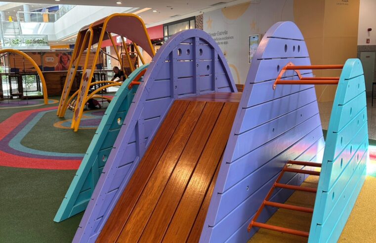 VEJA COMO FICOU O NOVO PARQUINHO DO SÃO BERNARDO PLAZA