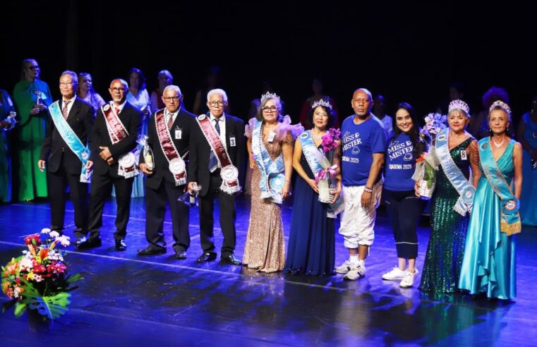 DIADEMA ELEGE MISS E MISTER TERCEIRA IDADE 2025