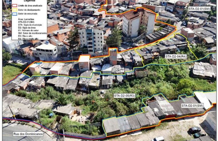 SANTO ANDRÉ REDUZ EM 76% O NÚMERO DE MORADIAS EM ÁREAS DE RISCO ALTO E MUITO ALTO
