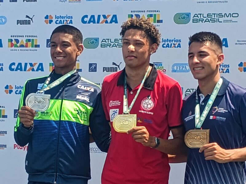 EQUIPE DE SÃO BERNARDO CONQUISTA QUATRO MEDALHAS NO BRASILEIRO INTERCLUBES SUB-20 DE ATLETISMO