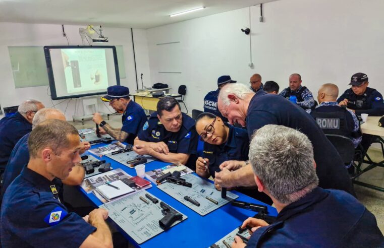 GCM DE SÃO CAETANO REALIZA CURSO DE ARMEIRO DA PISTOLA GLOCK PARA APRIMORAR CAPACITAÇÃO TÉCNICA DA CORPORAÇÃO