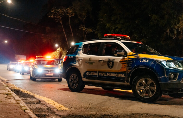 EM SÃO BERNARDO, OPERAÇÃO DORME BEM RESULTA NA PRISÃO DE QUATRO SUSPEITOS PELA GCM