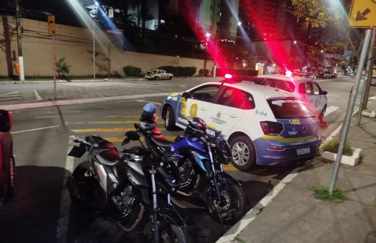 GCM E PM RECUPERAM DUAS MOTOS ROUBADAS DURANTE A MADRUGADA EM SÃO BERNARDO
