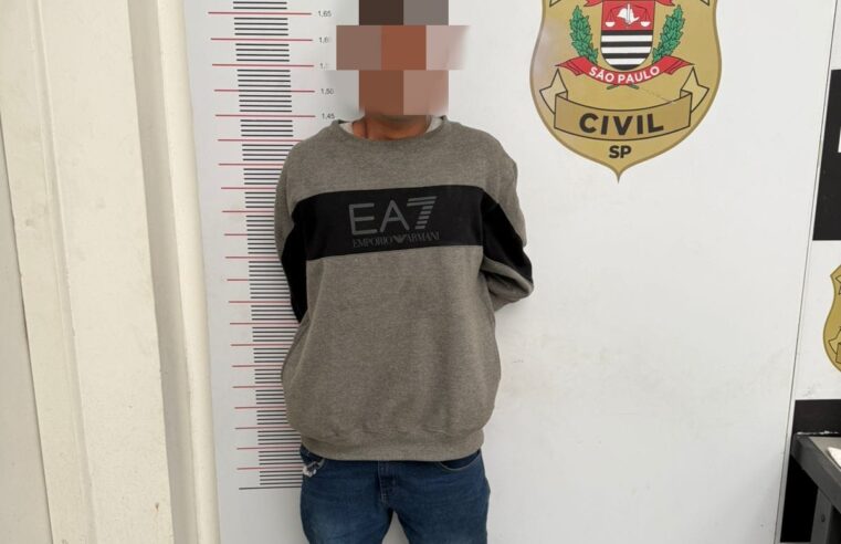 POLÍCIA CIVIL PRENDE CRIMINOSO QUE AGREDIU IDOSA E ROUBOU CARRO EM SÃO BERNARDO