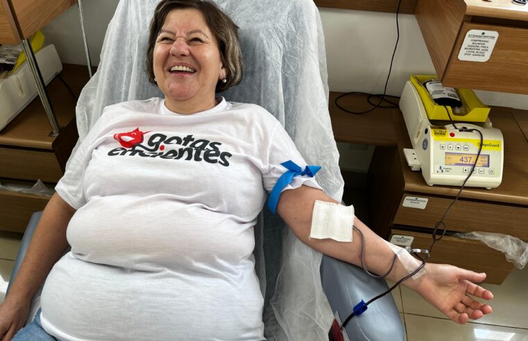 SÃO BERNARDO RECEBE CAMPANHA DE DOAÇÃO DE SANGUE “GOTAS EFICIENTES”