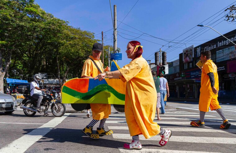 INTERVENÇÕES ARTÍSTICAS EM DIADEMA MARCAM A SEMANA NACIONAL DO TRÂNSITO