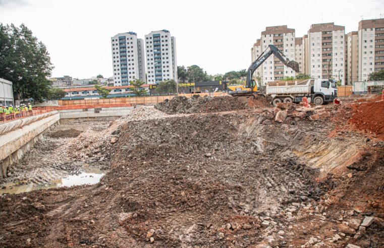 MAIOR OBRA CONTRA ENCHENTES DA CIDADE, DRENAR SÃO CAETANO AVANÇA COM VÁRIAS FRENTES EM FASES FINAIS