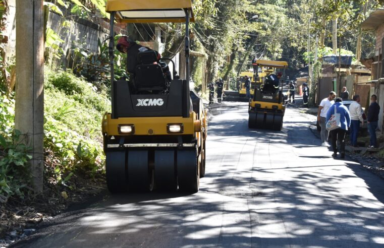 SANTO ANDRÉ ALCANÇA 250 MIL METROS QUADRADOS DE MODERNIZAÇÃO ASFÁLTICA EM 2025