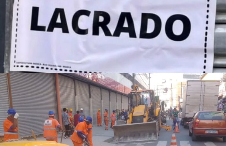PREFEITURA DA CAPITAL LACRA SHOPPING 25 DE MARÇO POR IRREGULARIDADES NA OBRA