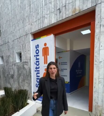 NOVOS SANITÁRIOS PÚBLICOS SÃO ENTREGUES NA ESPLANADA DO PAÇO EM SÃO BERNARDO