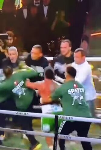 CONFUSÃO ENTRE POPÓ E WANDERLEI SILVA TERMINA EM TUMULTO NO RINGUE