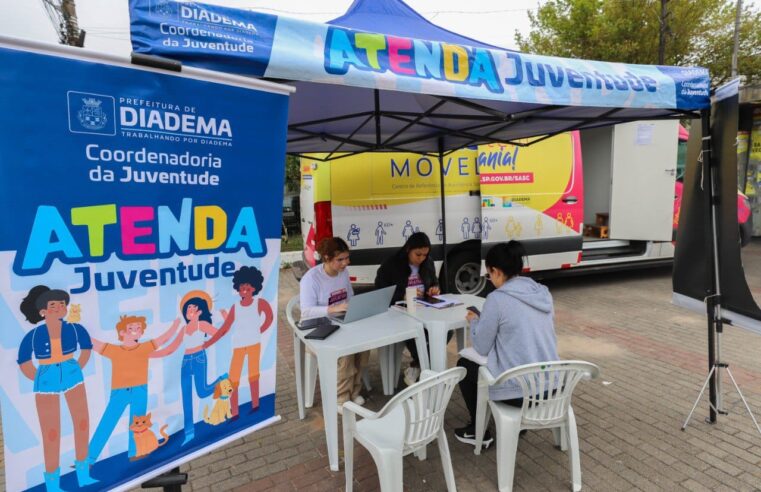 DIADEMA EMITE DEZENAS DE CARTEIRAS DO ID JOVEM EM SEU 1º MUTIRÃO