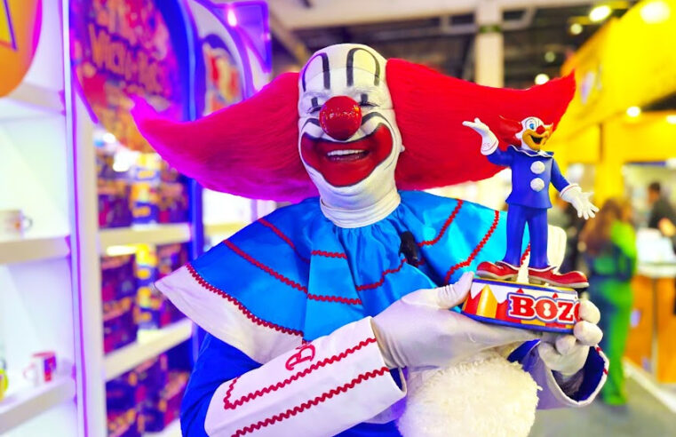 SBT CELEBRA OS 45 ANOS DO BOZO NO BRASIL COM LANÇAMENTO OFICIAL DE PRODUTOS LICENCIADOS