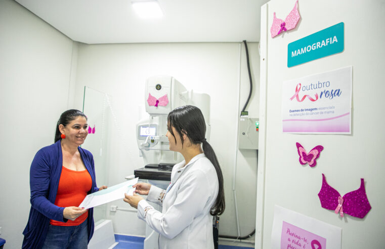 MORADORAS DE SÃO CAETANO APROVAM MAMOGRAFIAS SEM NECESSIDADE DE AGENDAMENTO NO OUTUBRO ROSA