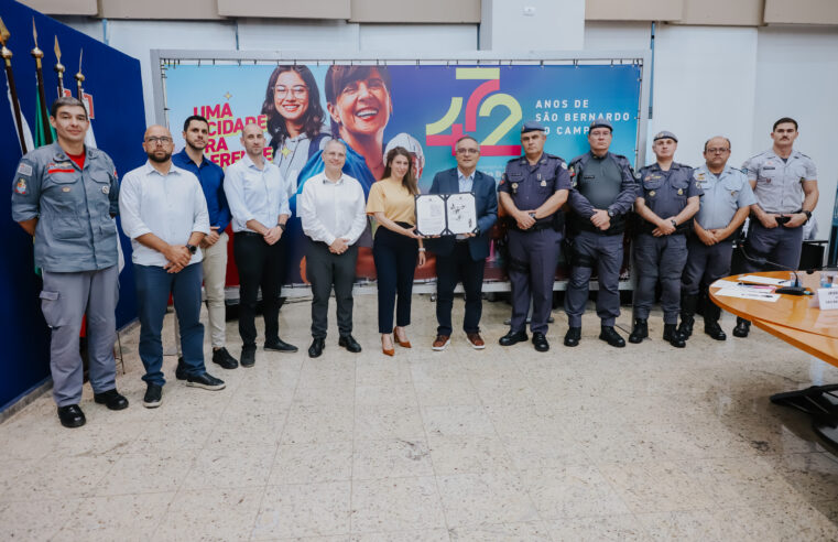 PREFEITURA DE SÃO BERNARDO E PM FIRMAM PARCERIA EM BENEFÍCIO DA SAÚDE DOS AGENTES DE SEGURANÇA