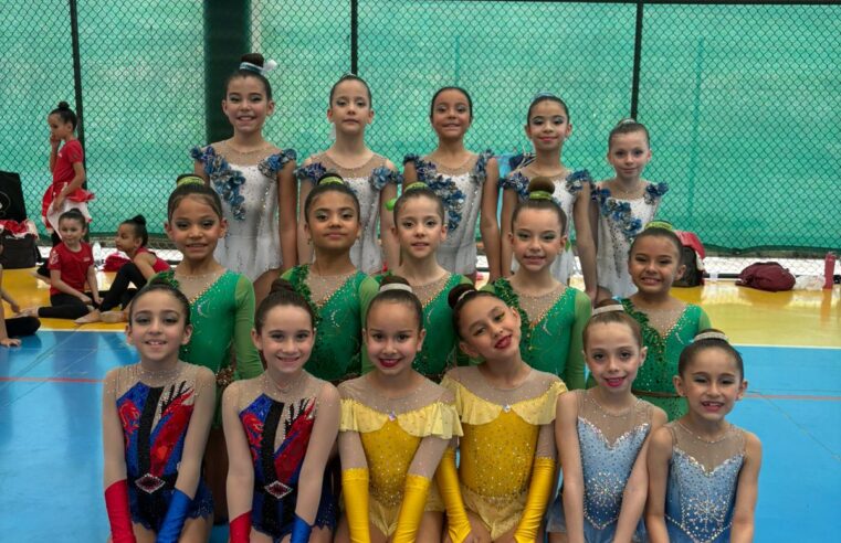 CATEGORIA BABY DE GINÁSTICA RÍTMICA DE SÃO CAETANO DÁ SHOW E TRAZ 33 MEDALHAS DA COPA SP BABY EM GUARATINGUETÁ