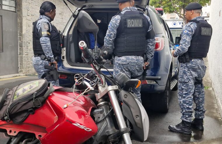 COM SERVIÇO DE INTELIGÊNCIA DO SMART SANCA, GCM DE SÃO CAETANO PRENDE HOMEM QUE ROUBOU MULHER COM FILHO