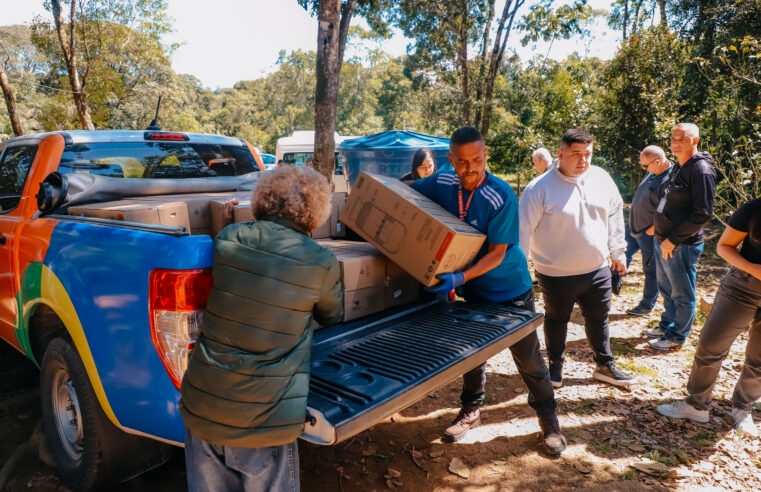 ALDEIAS INDÍGENAS RECEBEM FILTROS DE ÁGUA EM AÇÃO DA PREFEITURA DE SÃO BERNARDO