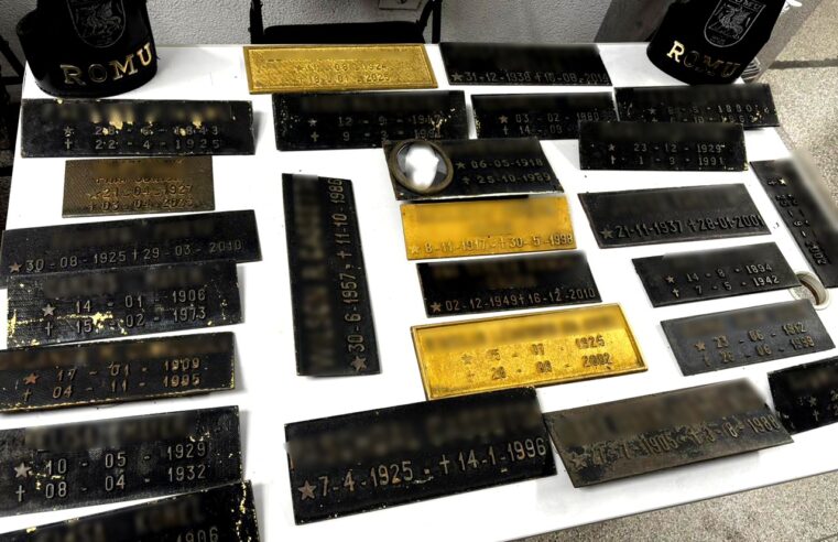 GCM DE SÃO CAETANO PRENDE DUPLA POR FURTO DE PLACAS DE BRONZE EM CEMITÉRIO