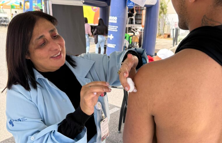 AÇÃO DA CARAVANA DA SAÚDE DE SÃO BERNARDO REALIZA SERVIÇOS DE PREVENÇÃO E ORIENTAÇÃO NO ALVARENGA