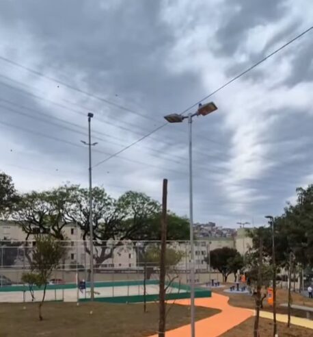 PRAÇA HERBERT DE SOUZA (BETINHO), NO BAETA NEVES, É ENTREGUE REVITALIZADA E COM NOVA ILUMINAÇÃO