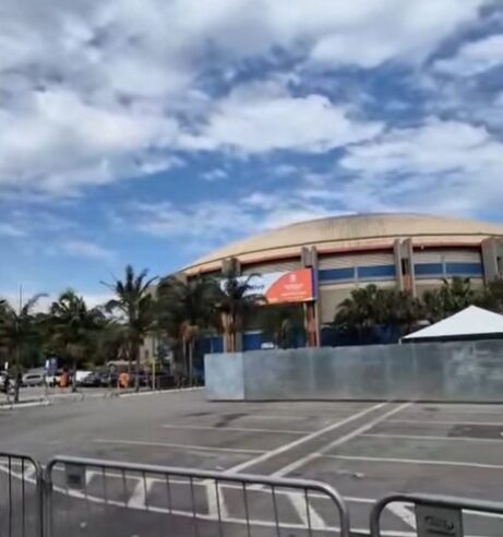 AULÃO DO ENEM: POLIESPORTIVO DE SÃO BERNARDO É PREPARADO PARA ENCONTRO DE LULA COM ESTUDANTES