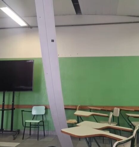 ALUNOS DENUNCIAM CONDIÇÃO DE SALAS DE AULA NA ETEC LAURO GOMES; CPS DIZ QUE REPAROS ESTÃO EM ANDAMENTO