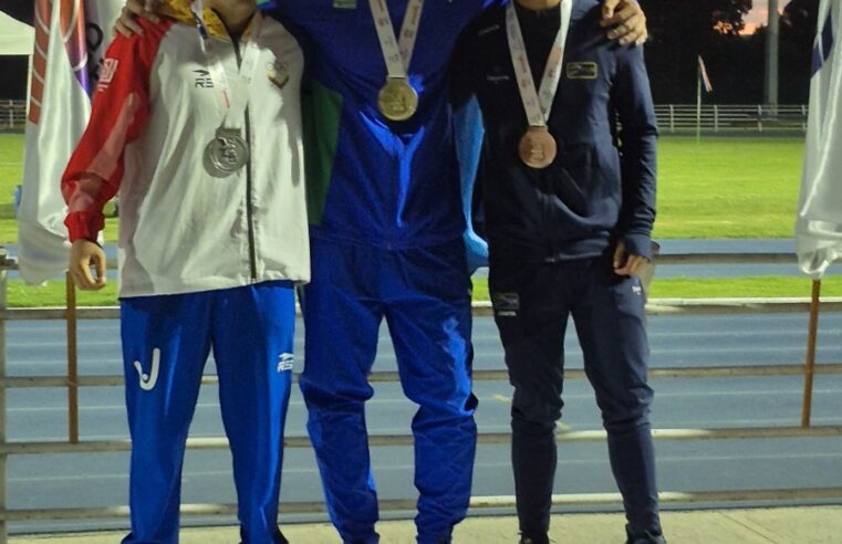 ATLETA DE SÃO BERNARDO CONQUISTA OURO NO PAN-AMERICANO SUB-20 DE ATLETISMO
