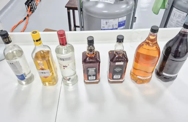 CASOS CONFIRMADOS DE INTOXICAÇÃO POR METANOL CHEGAM A 59 NO PAÍS