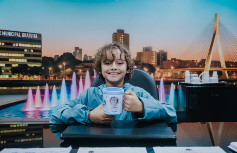 ARTHUR NASCIMENTO, DE 9 ANOS, É ELEITO PREFEITO MIRIM DE SÃO BERNARDO COM MAIS DE 3.300 VOTOS