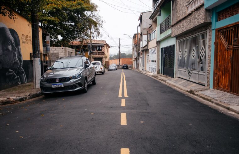 PROGRAMA DE RECAPEAMENTO DE SÃO BERNARDO, MINHA RUA NOVA CONCLUI INTERVENÇÕES NO PARQUE HAWAÍ